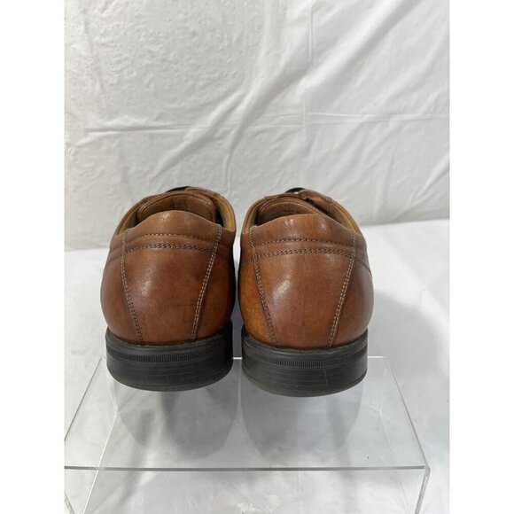 Florsheim Men's Center Cap Toe Oxfords Cognac Size 12 D - Picture 11 of 14